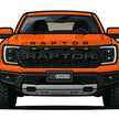 Ford Ranger Raptor | Paper Air Freshener (NEW CAR SMELL)