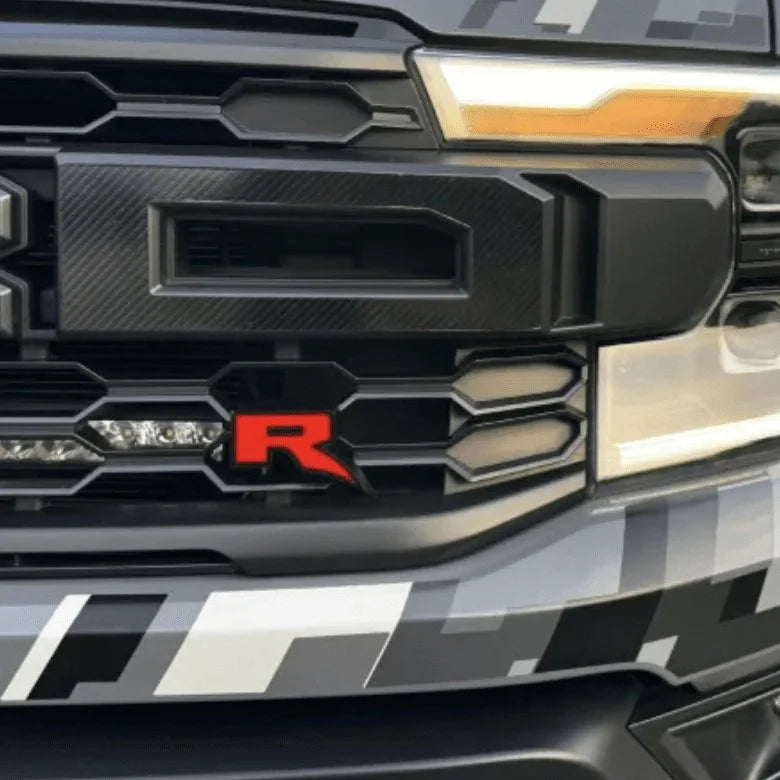 Ford Ranger Raptor R Badges Grill Raptor Badge for Ford Ranger Raptor | INDICARBON