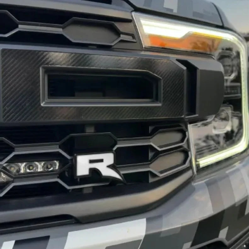 Ford Ranger Raptor R Badges Grill Raptor Badge for Ford Ranger Raptor | INDICARBON